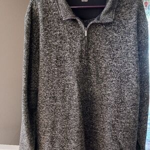 Van Heusen Gray Zip Up Sweater